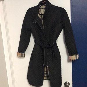 Burberry Quilted Jacket- Black size Small